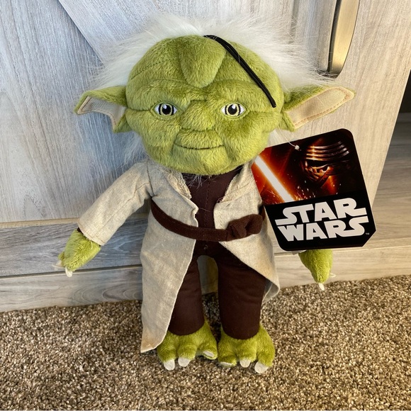 Star Wars Plush Jedi Master Yoda with Zip Pocket 12" Plush 2015 - Picture 2 of 9